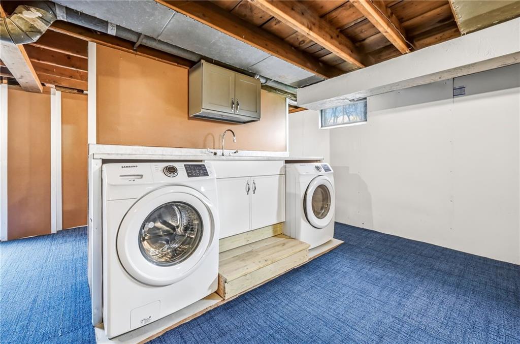 311 Oakdale Road Darlington, PA 16115 - Photo 32 of 32 a utility room with dryer and washer
