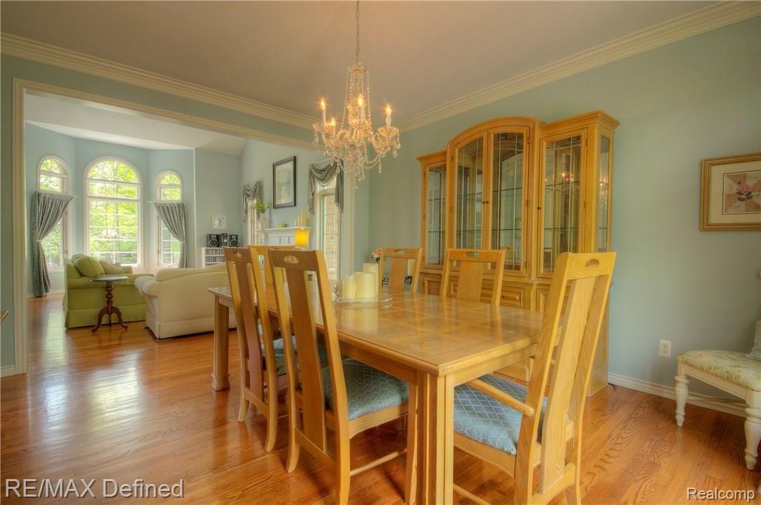 3505 Moceri Court Rochester, MI 48306 - Photo 17 of 64 Formal dining room view into the living room