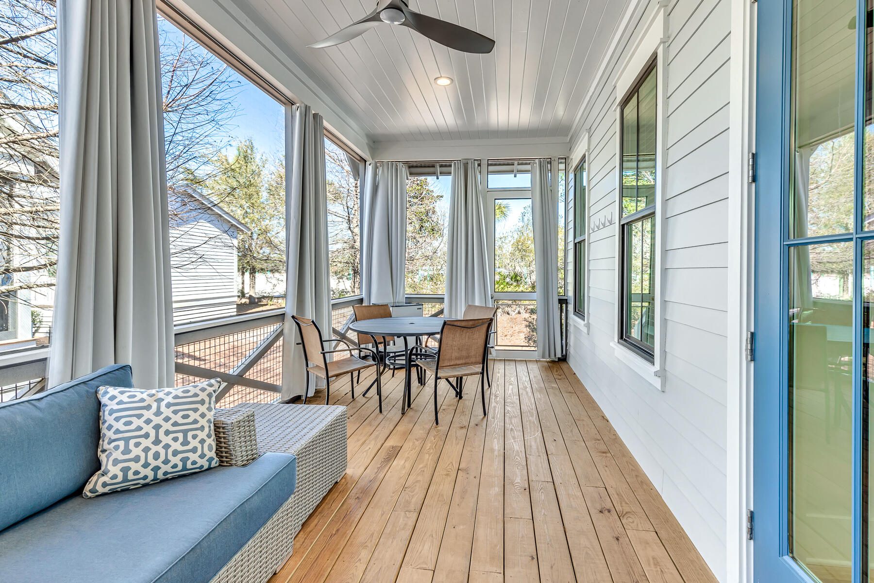 56 Cypress Drive Santa Rosa Beach, FL 32459 - Photo 29 of 61 a view of a livingroom with furniture and wooden floor