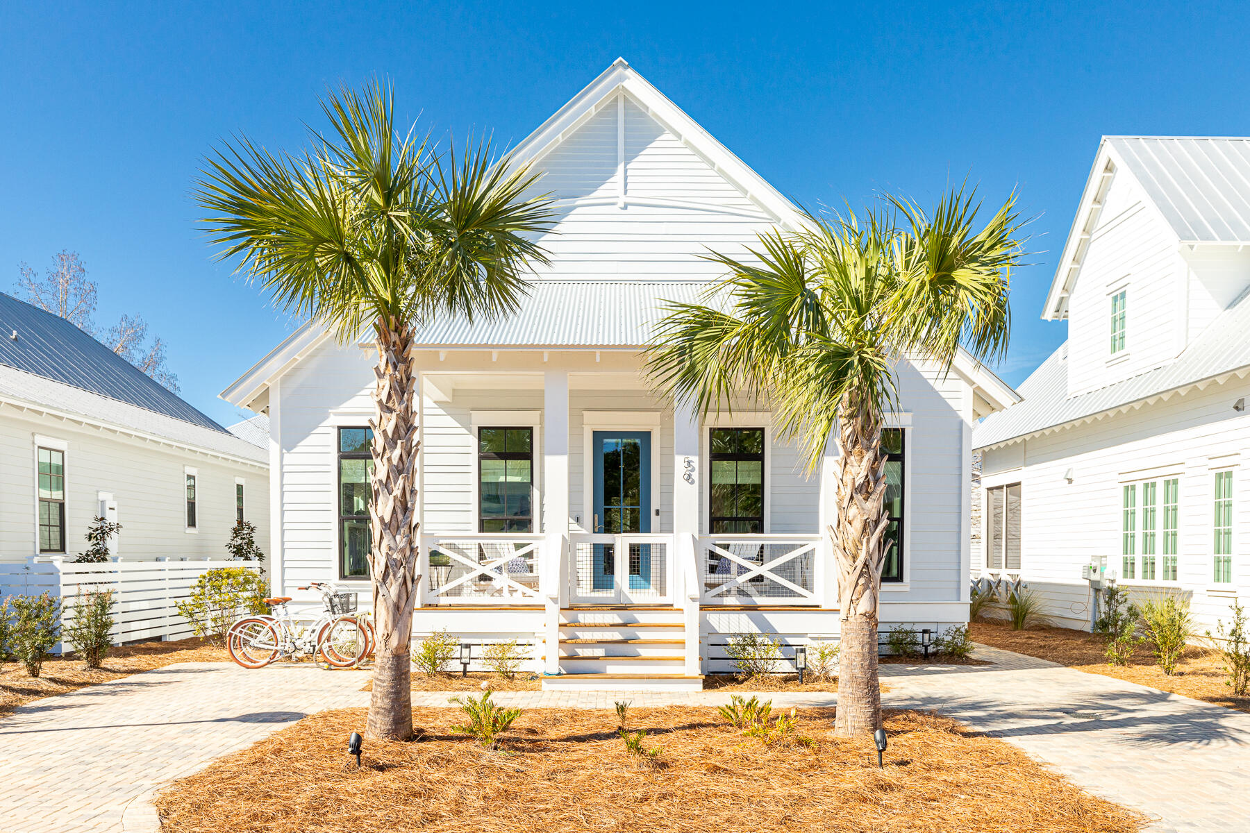 56 Cypress Drive Santa Rosa Beach, FL 32459 - Photo 39 of 61 a view of a house with backyard and swimming pool