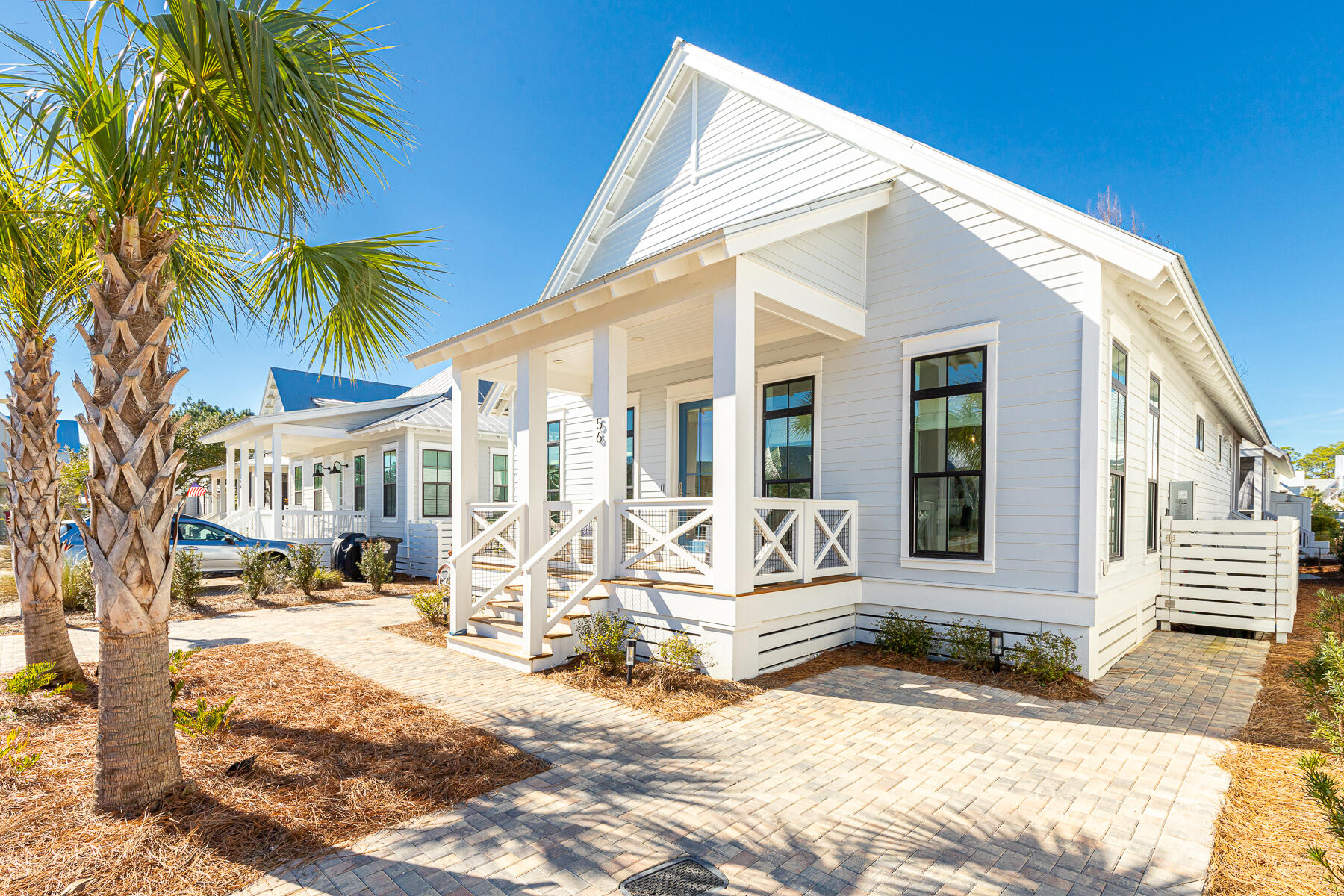 56 Cypress Drive Santa Rosa Beach, FL 32459 - Photo 42 of 61 a view of a house with a patio