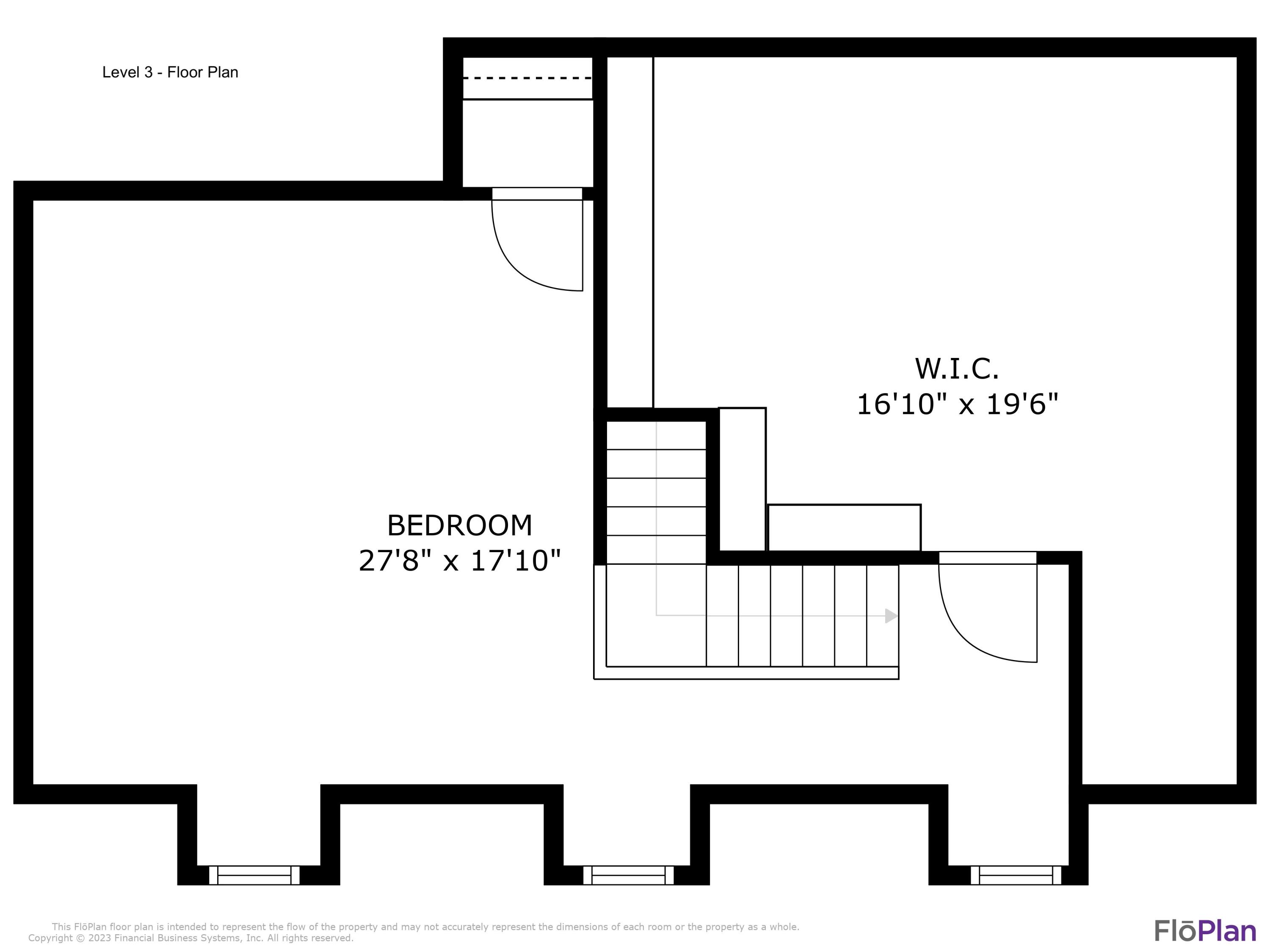 106 North Rainsong Road Dalton, GA 30720 - Photo 51 of 51 Level 3 Floorplan