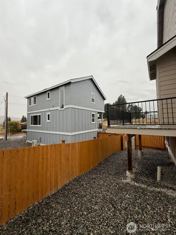 a view of a terrace with skyline