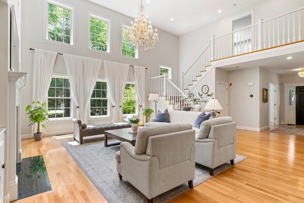 19 Village Road Pepperell, MA 01463 - Photo 10 of 41 a living room with furniture and a large window