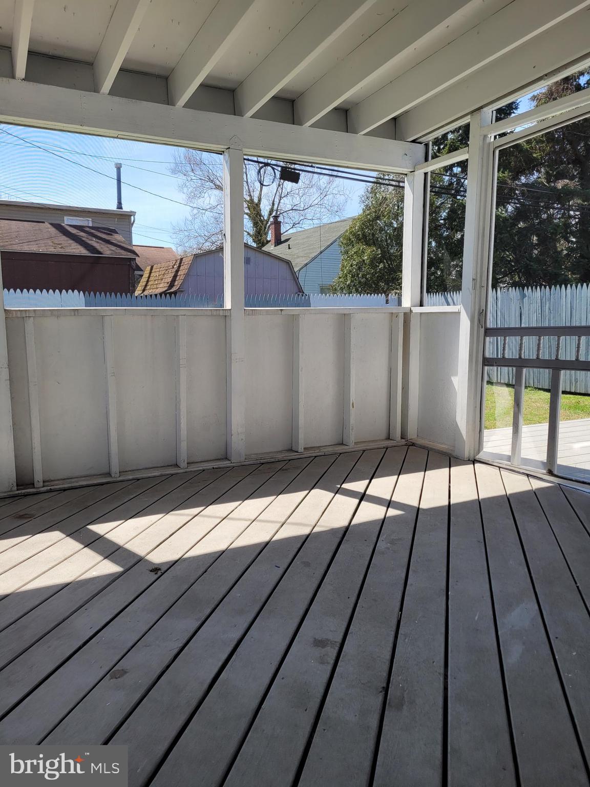 8135 Cornwall Road Baltimore, MD 21222 - Photo 21 of 28 Covered Back Deck/Porch