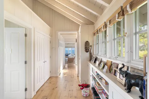 a very nice looking room with a large window