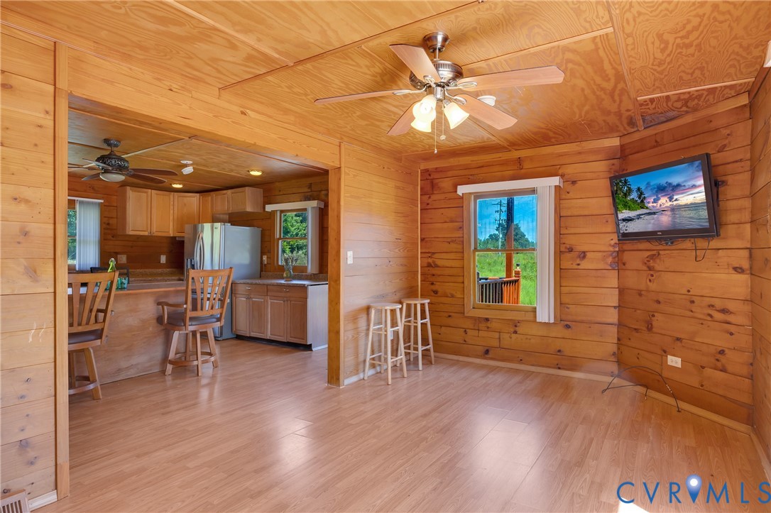 3000 Mineral Springs Road Boydton, VA 23917 - Photo 15 of 42 a view of a livingroom with furniture and a ceiling fan