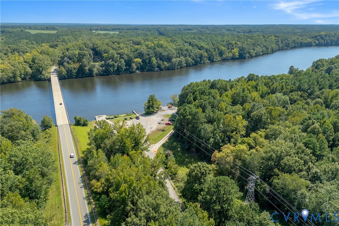 3000 Mineral Springs Road Boydton, VA 23917 - Photo 36 of 42 an aerial view of a houses with a lake view