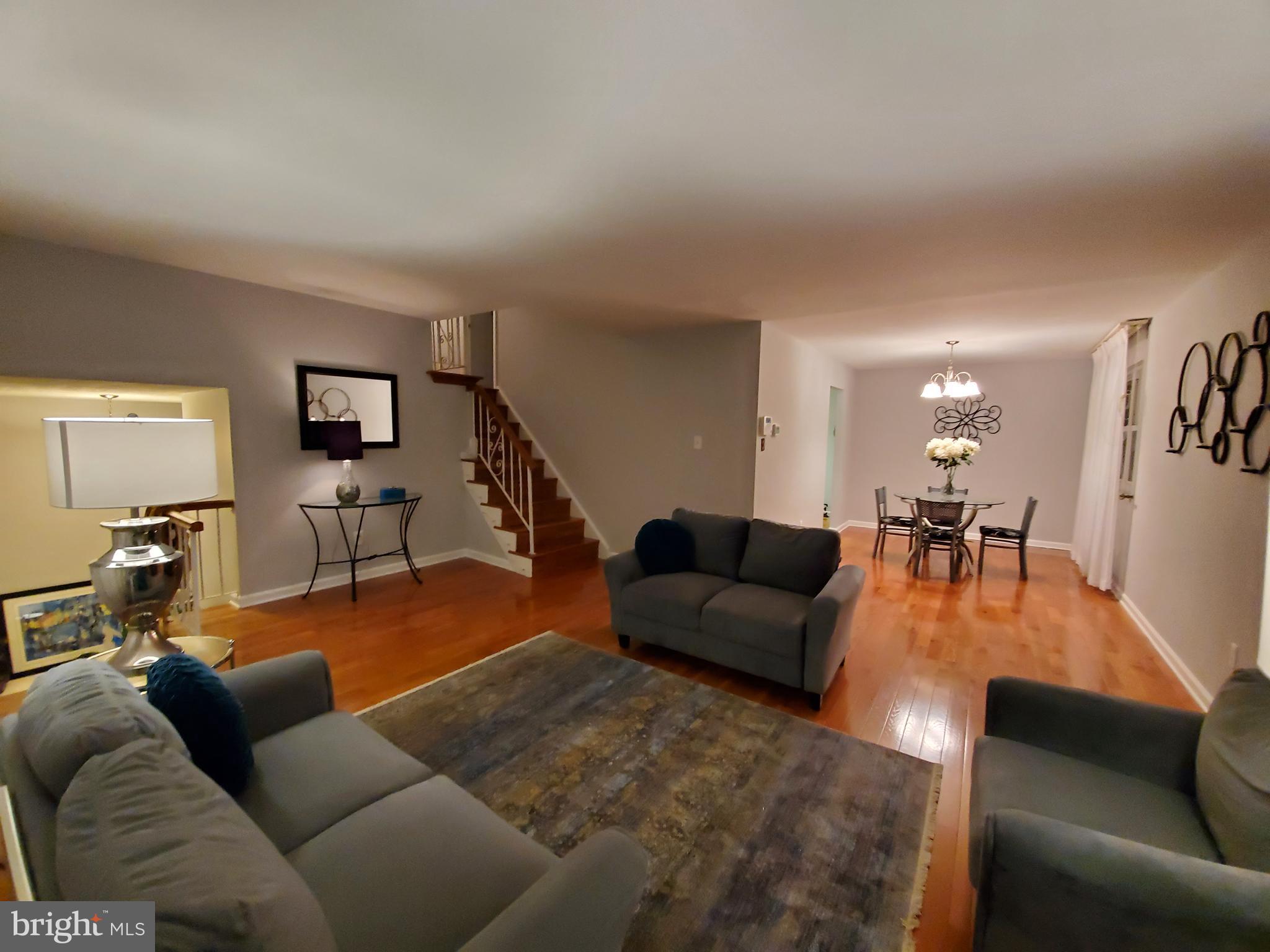 611 Drexel Road Fairless Hills, PA 19030 - Photo 14 of 30 Nice View of the Open Living and Dining Rooms!