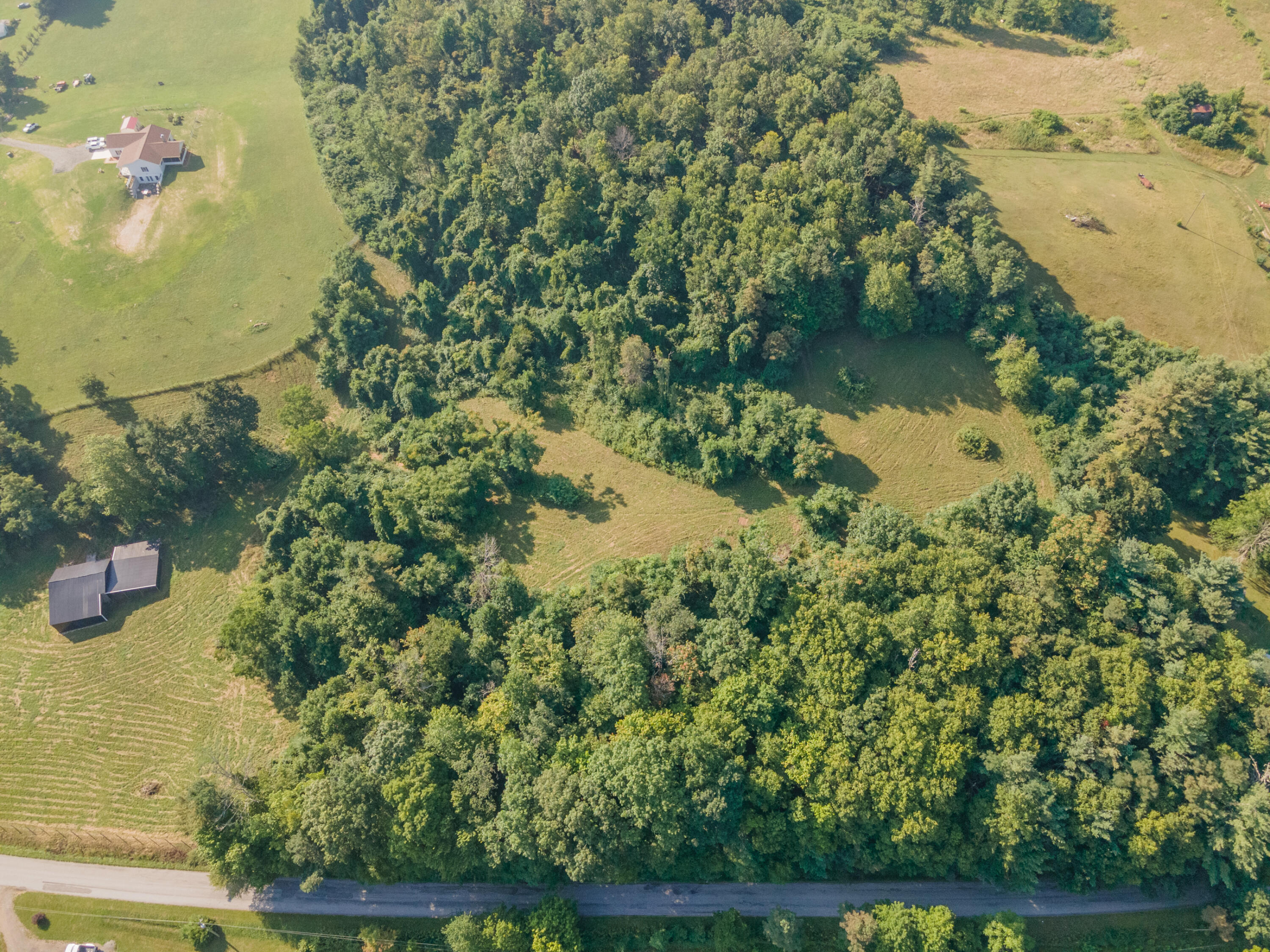 7950 Conner Road Northeast Copper Hill, VA 24079 - Photo 17 of 39 an aerial view of residential houses with outdoor space