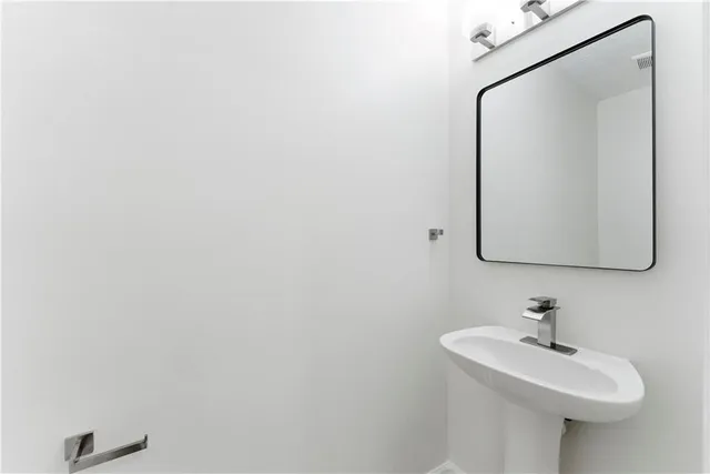 a view of empty room