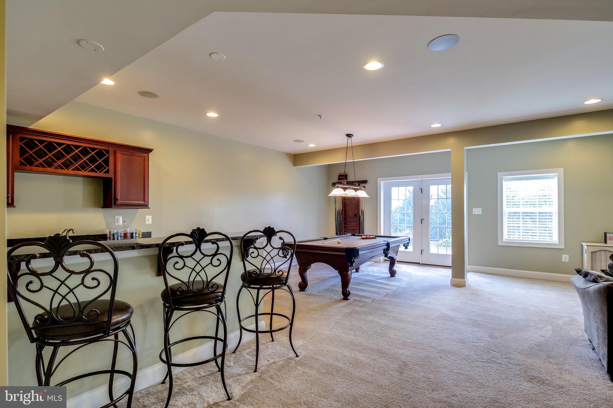 1275 Cambria Road Westminster, MD 21157 - Photo 38 of 50 Finished Basement with wet bar