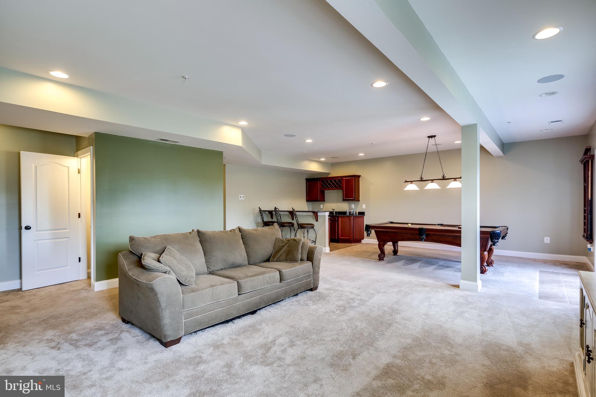 1275 Cambria Road Westminster, MD 21157 - Photo 41 of 50 Finished Rec Room with wet bar
