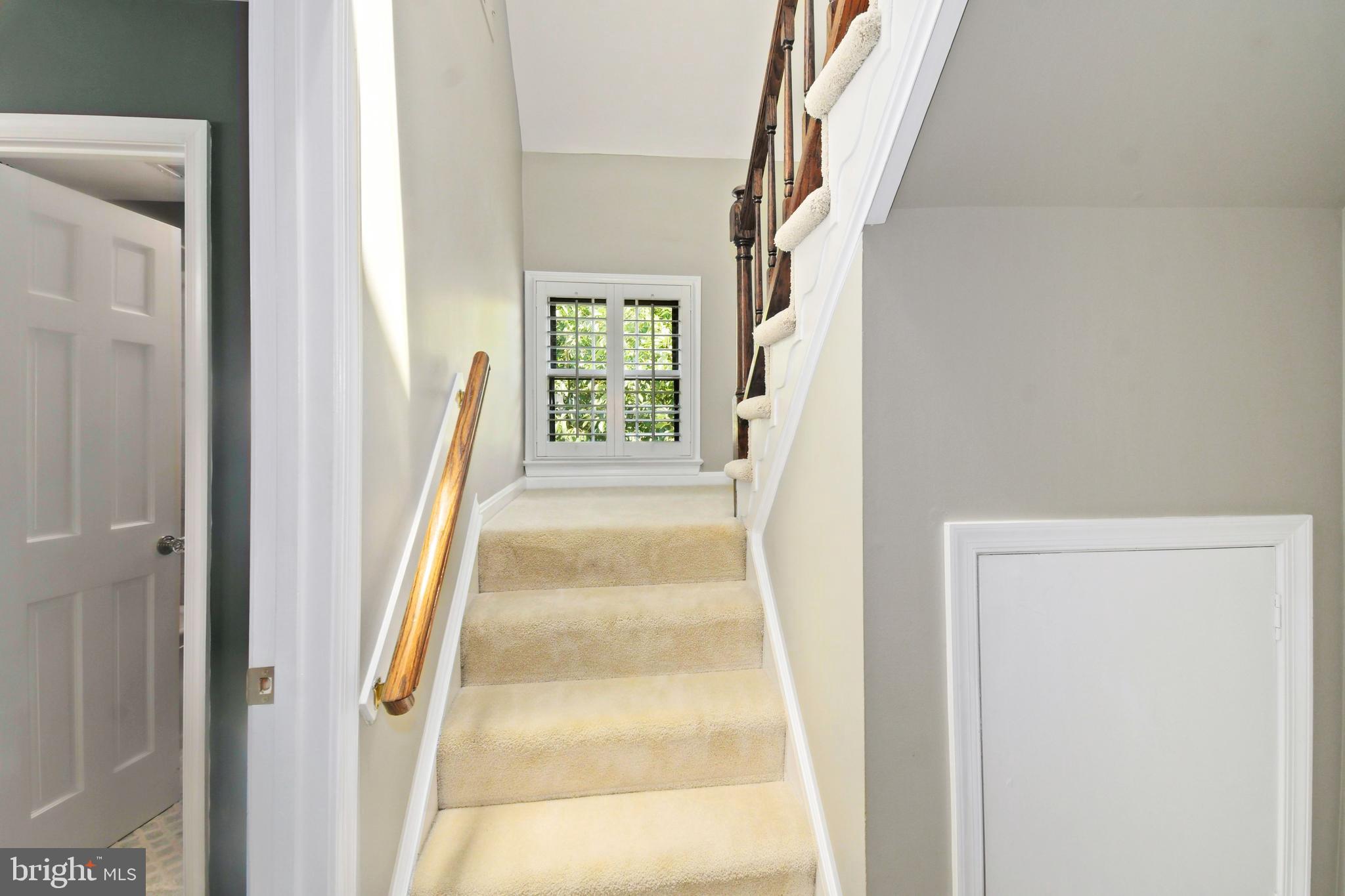 1203 Portner Road Alexandria, VA 22314 - Photo 26 of 40 Hall and Stairs to the top floor