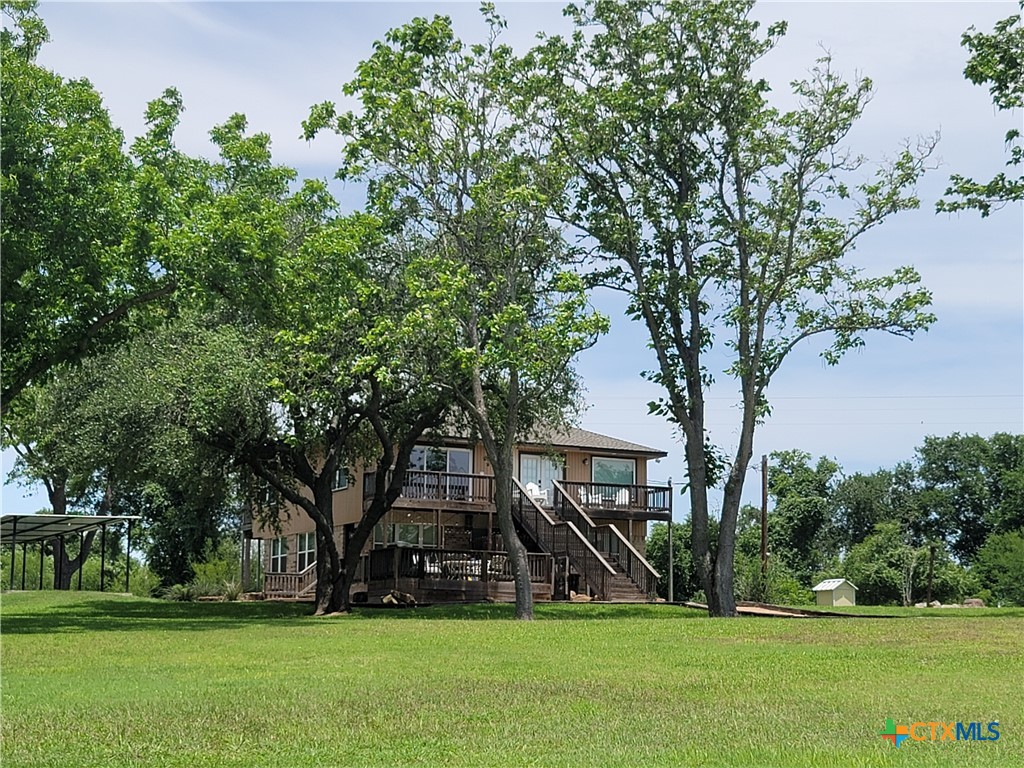 582 Cypress Valley Road Cuero, TX 77954 - Photo 45 of 46 a view of a volley ball court