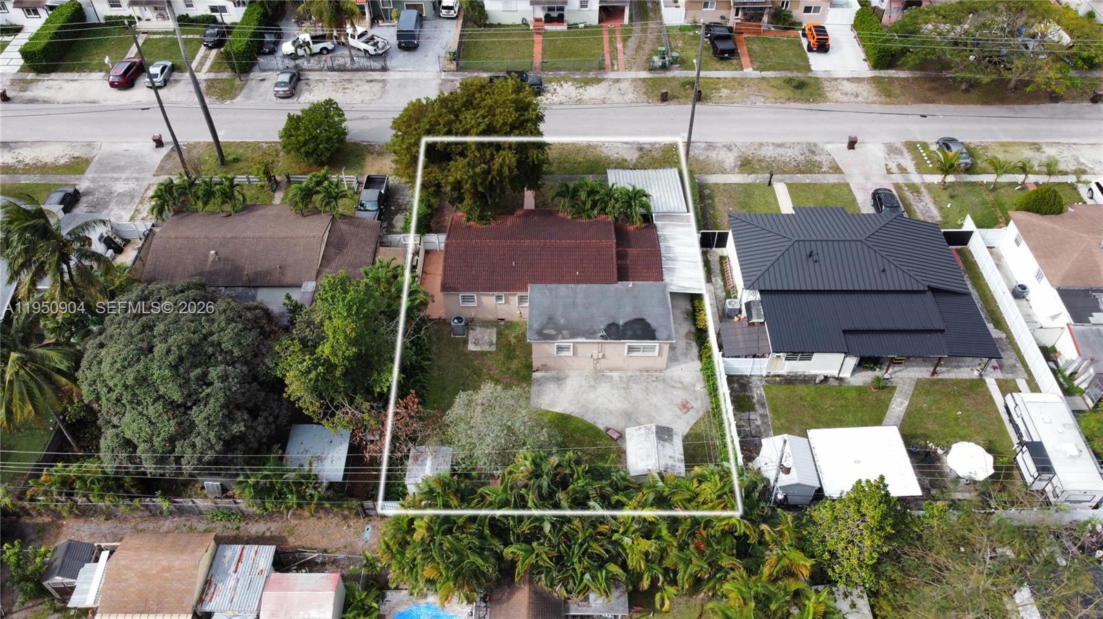 5431 West 2nd Avenue Hialeah, FL 33012 - Photo 24 of 24 an aerial view of houses with outdoor space