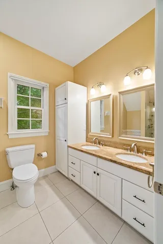 a view of an indoor swimming pool