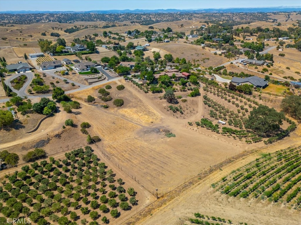 5035 Stagg Hill Place Paso Robles, CA 93446 - Photo 6 of 11 an aerial view of a yard