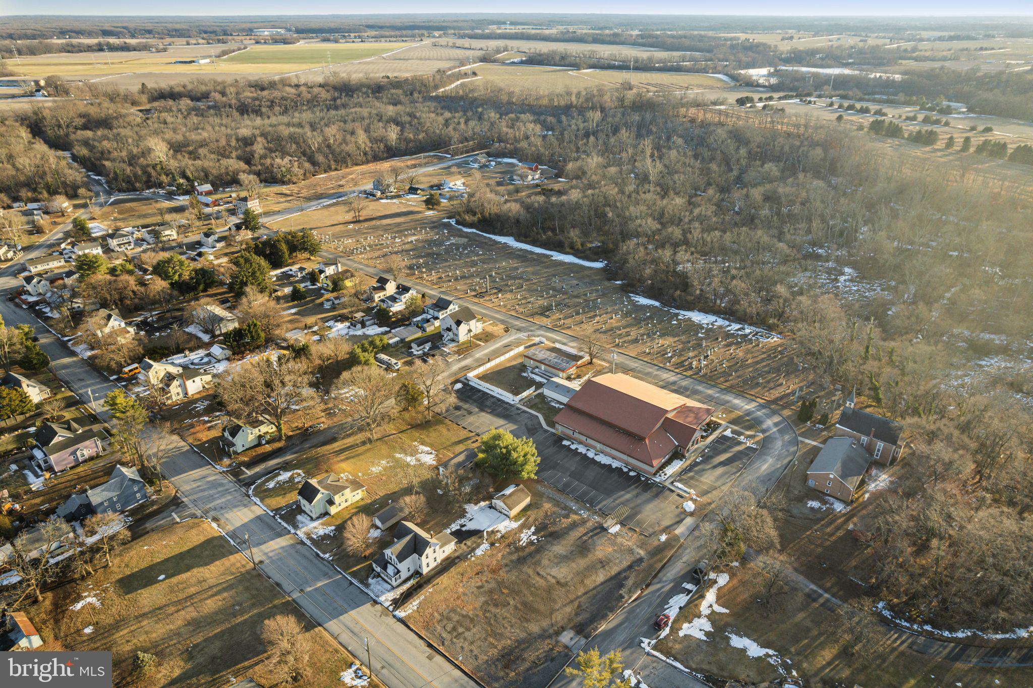 39 Main Street Pilesgrove, NJ 08098 - Photo 27 of 30 an aerial view of residential houses with outdoor space