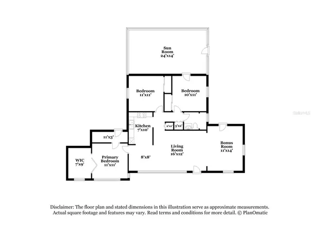 a picture of a floor plan