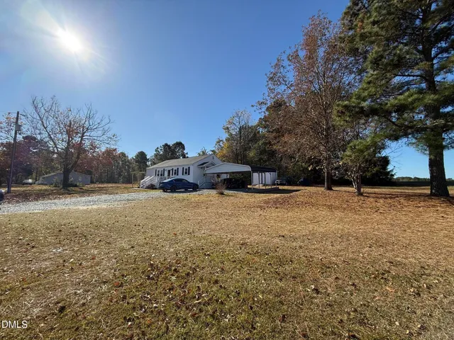 a house view with a outdoor space