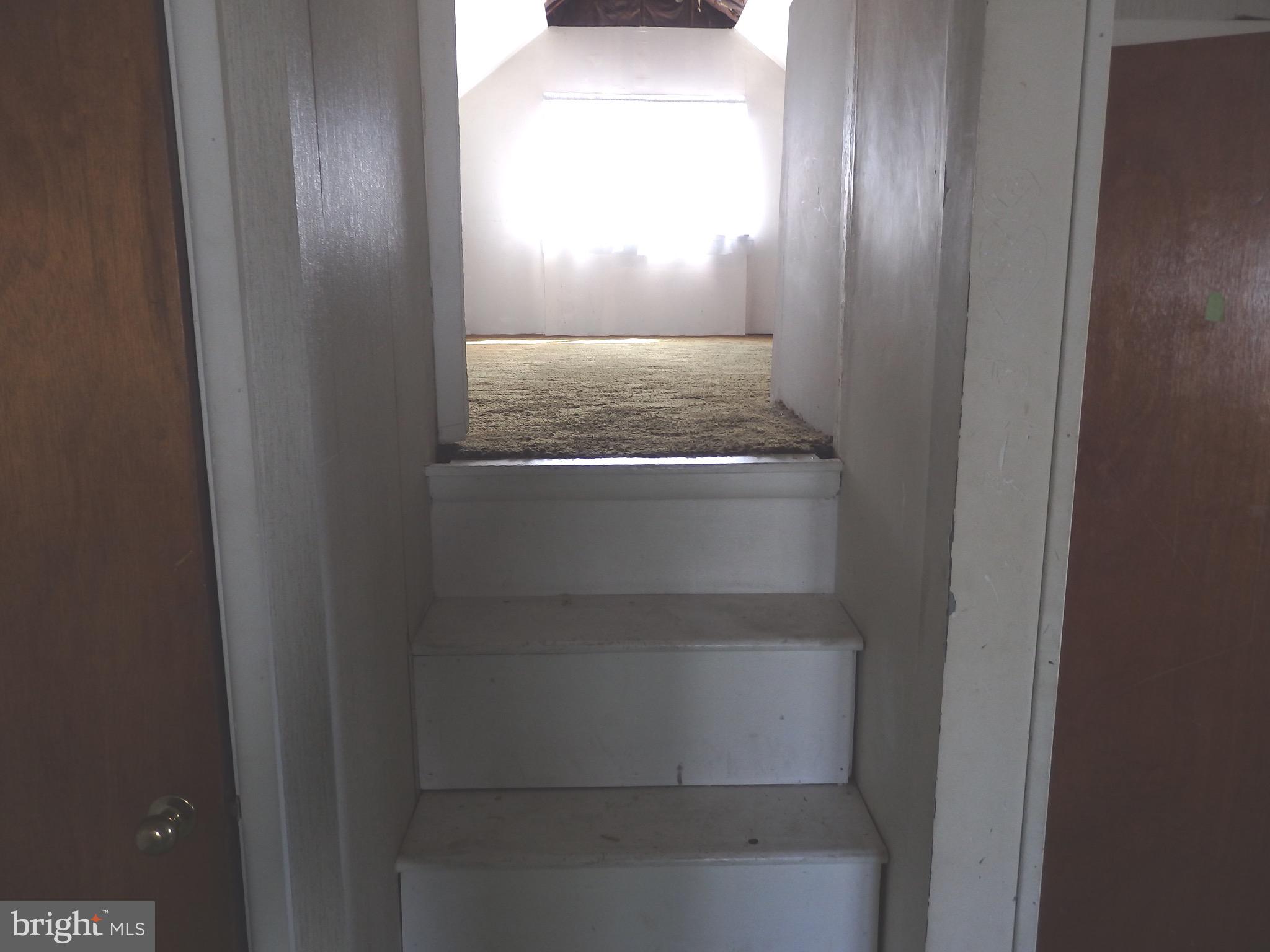420 Rittenhouse Circle Havertown, PA 19083 - Photo 18 of 22 Attic Staircase to Semi Finished Floored Attic