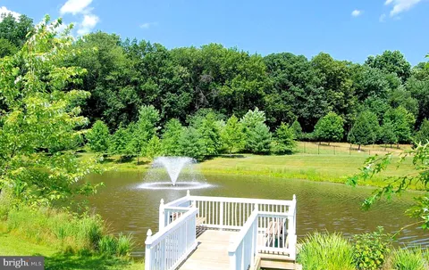 a front view of building with outdoor space