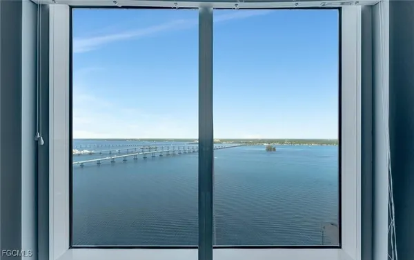 a view of a balcony