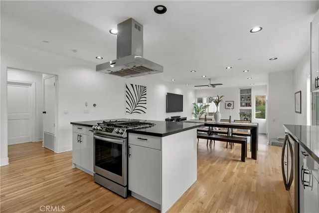 a view of a building with a outdoor space