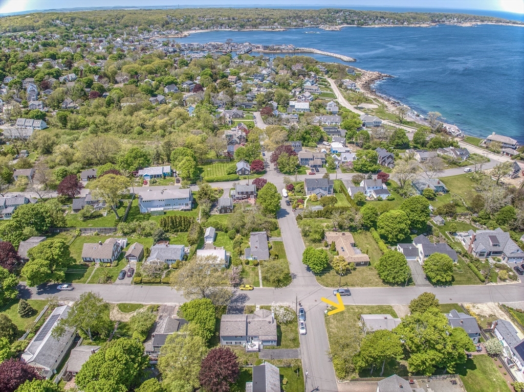 18 Smith Road Rockport, MA 01966 - Photo 19 of 28 an aerial view of residential houses with outdoor space