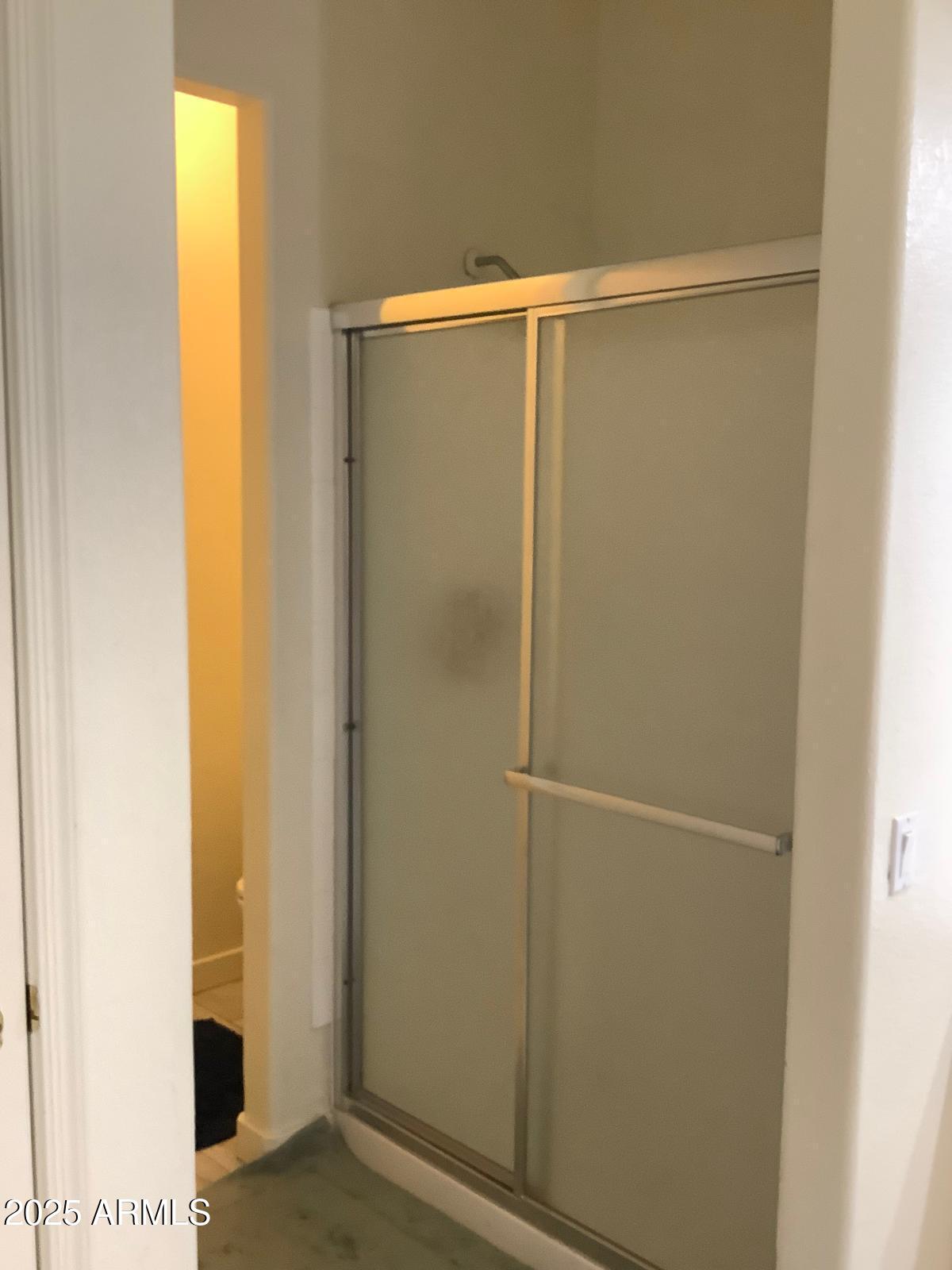 590 South Neely Street Gilbert, AZ 85233 - Photo 17 of 21 a bathroom with a glass shower door