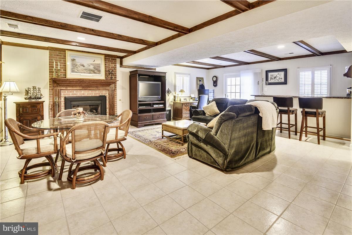 2833 Rifle Ridge Road Oakton, VA 22124 - Photo 23 of 30 Recreation Room with Beamed Ceiling
