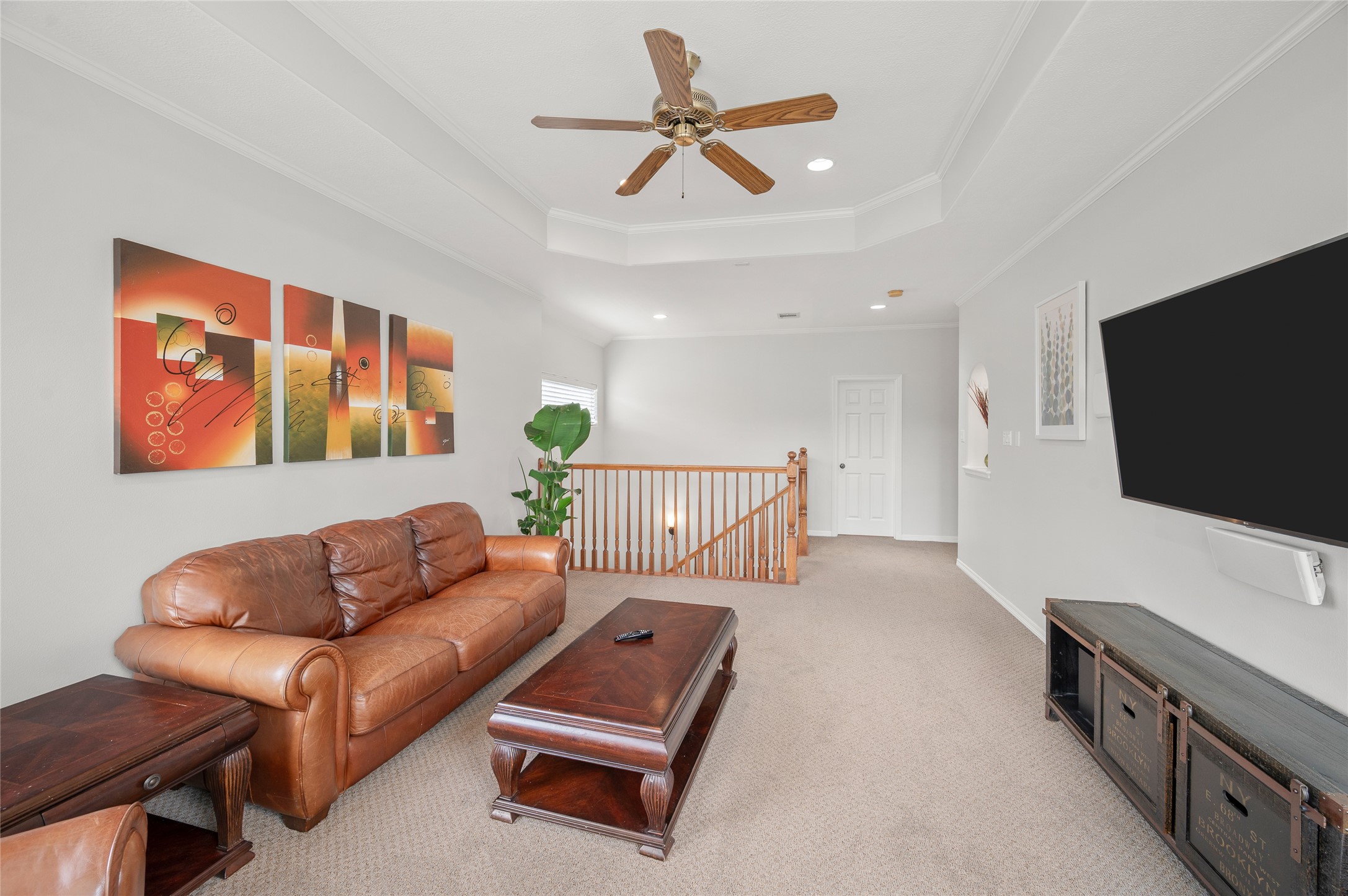 13622 Ashley Run Houston, TX 77077 - Photo 22 of 39 Second floor playroom, TV room, etc
