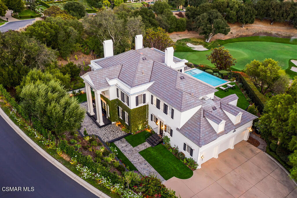 508 West Stafford Road Thousand Oaks, CA 91361 - Photo 35 of 35 an aerial view of a house with garden space and street view