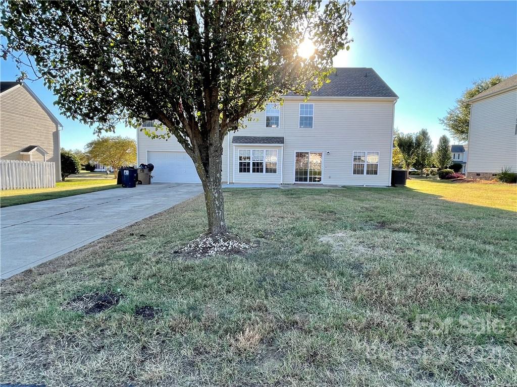 5514 Rogers Road Indian Trail, NC 28079 - Photo 32 of 34 a front view of house with yard and trees