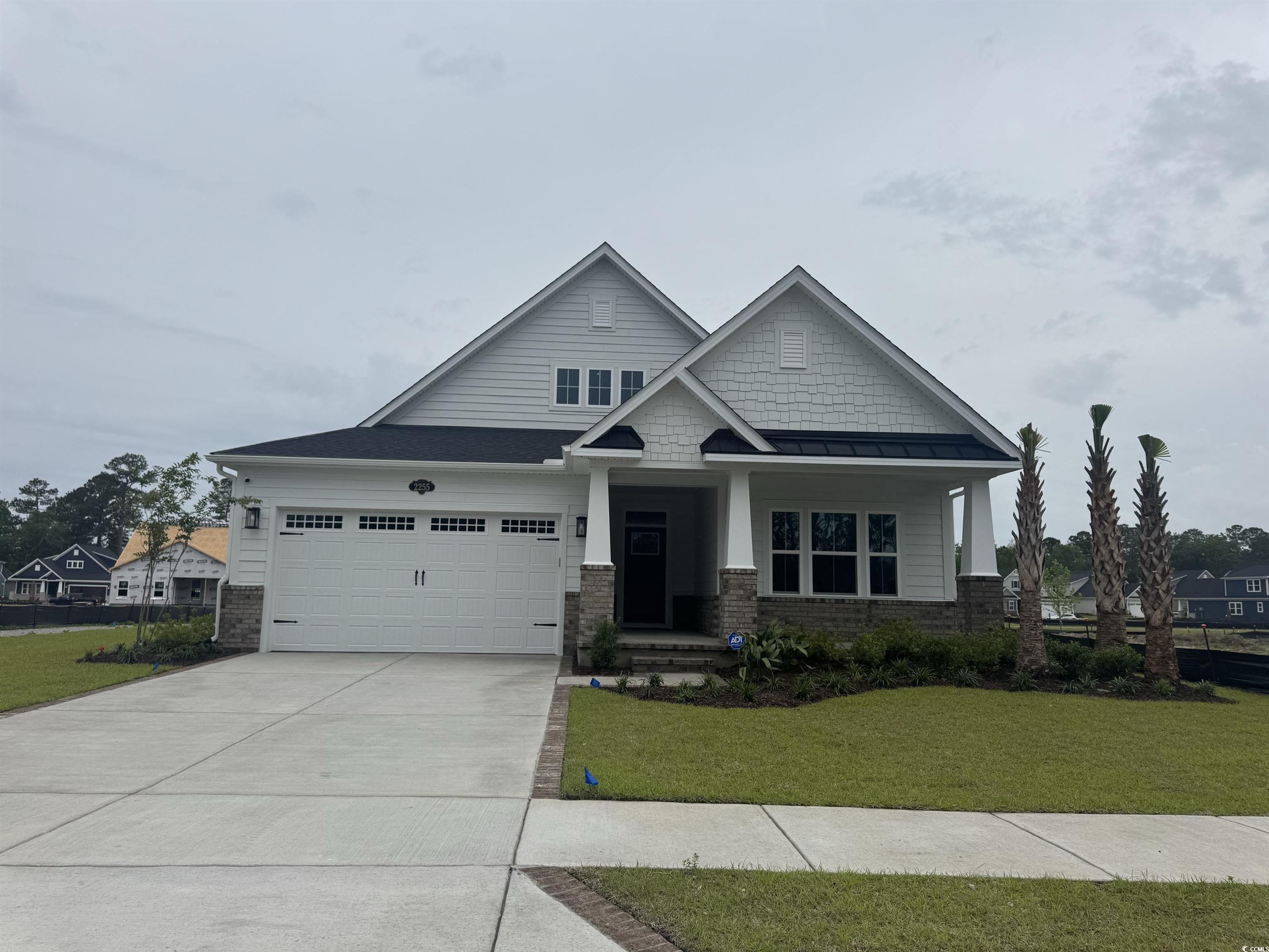 2255 Hazel Way Longs, SC 29568 - Photo 1 of 1 Craftsman inspired home with a front lawn, drivewa