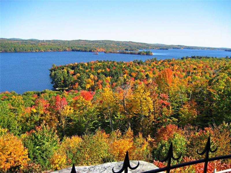 780 Kansas Road Bridgton, ME 04009 - Photo 13 of 27 View. Your front lawn.......in Autumn