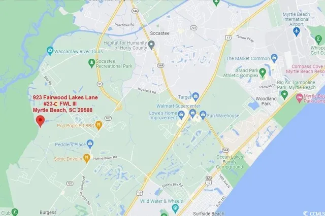 $85,000 | 923 Fairwood Lakes Drive, Unit 23C, Myrtle Beach, SC 29588