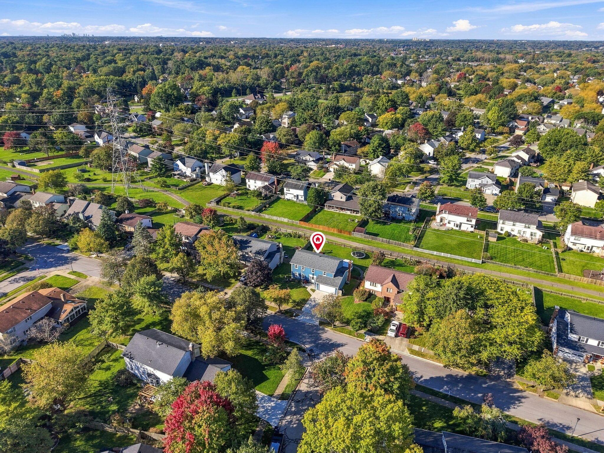 609 Grist Run Road Westerville, OH 43082 - Photo 38 of 39 Ariel View
