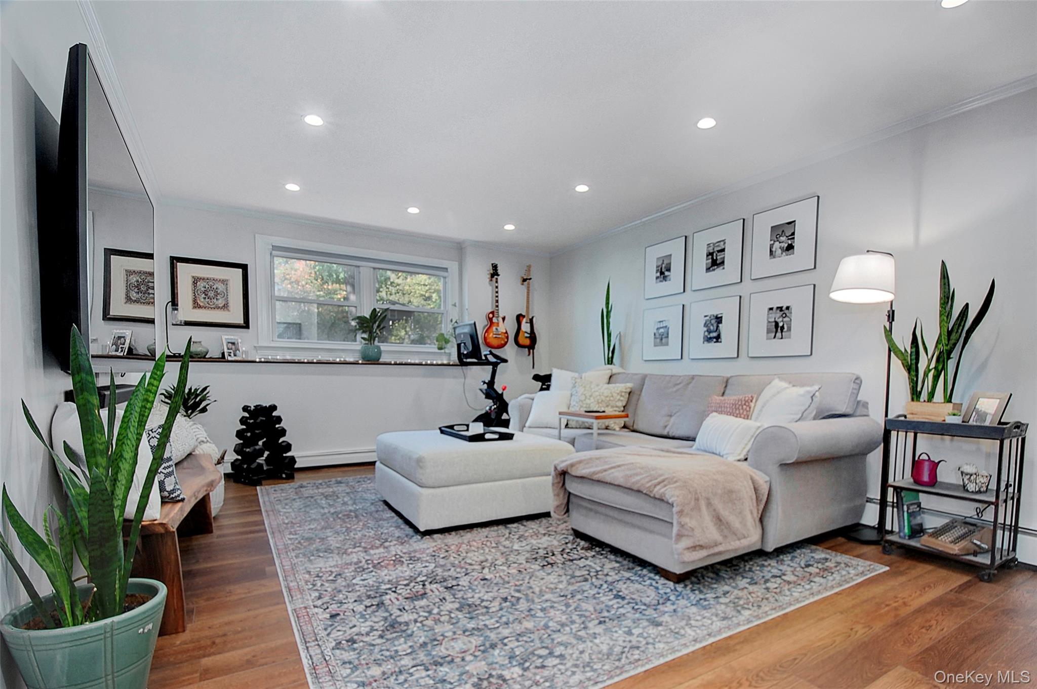 9 Prospect Place Suffern, NY 10901 - Photo 10 of 13 a living room with furniture potted plant and white walls