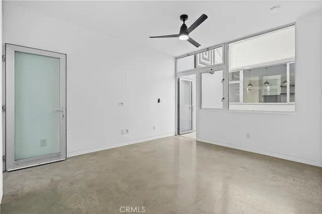 a room with storage and utility