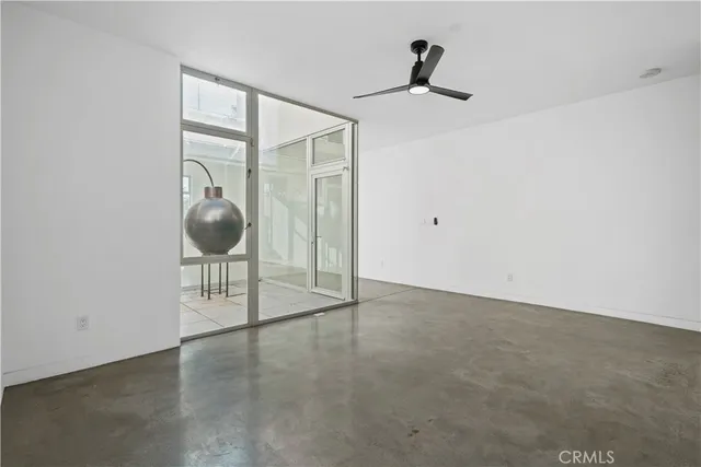 a view of empty room