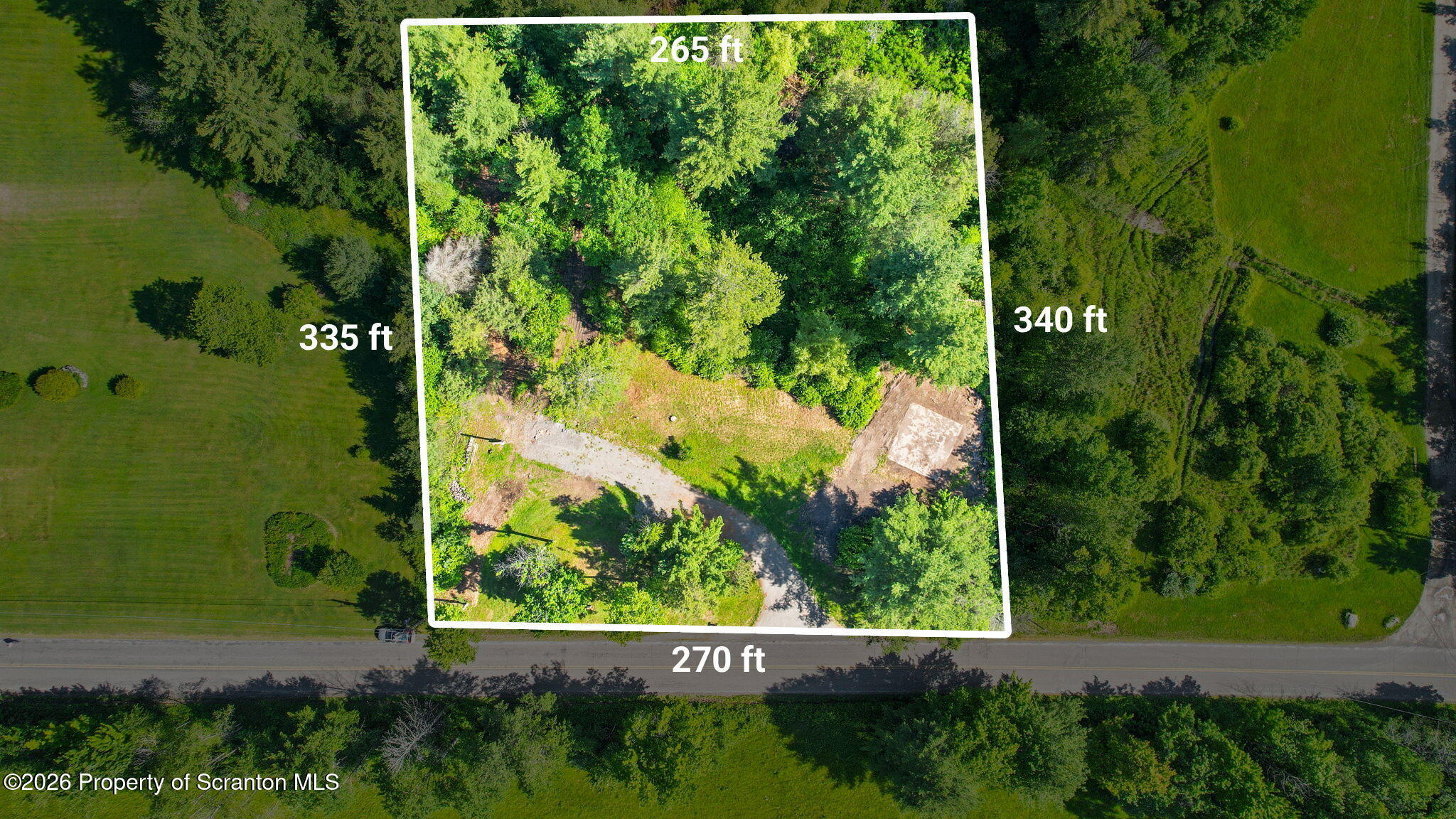 9015 Laurel Lake Road Montrose, PA 18801 - Photo 2 of 25 an aerial view of a yard