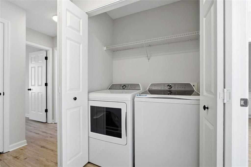 5764 Reps Trace Norcross, GA 30071 - Photo 19 of 32 a utility room with dryer and washer