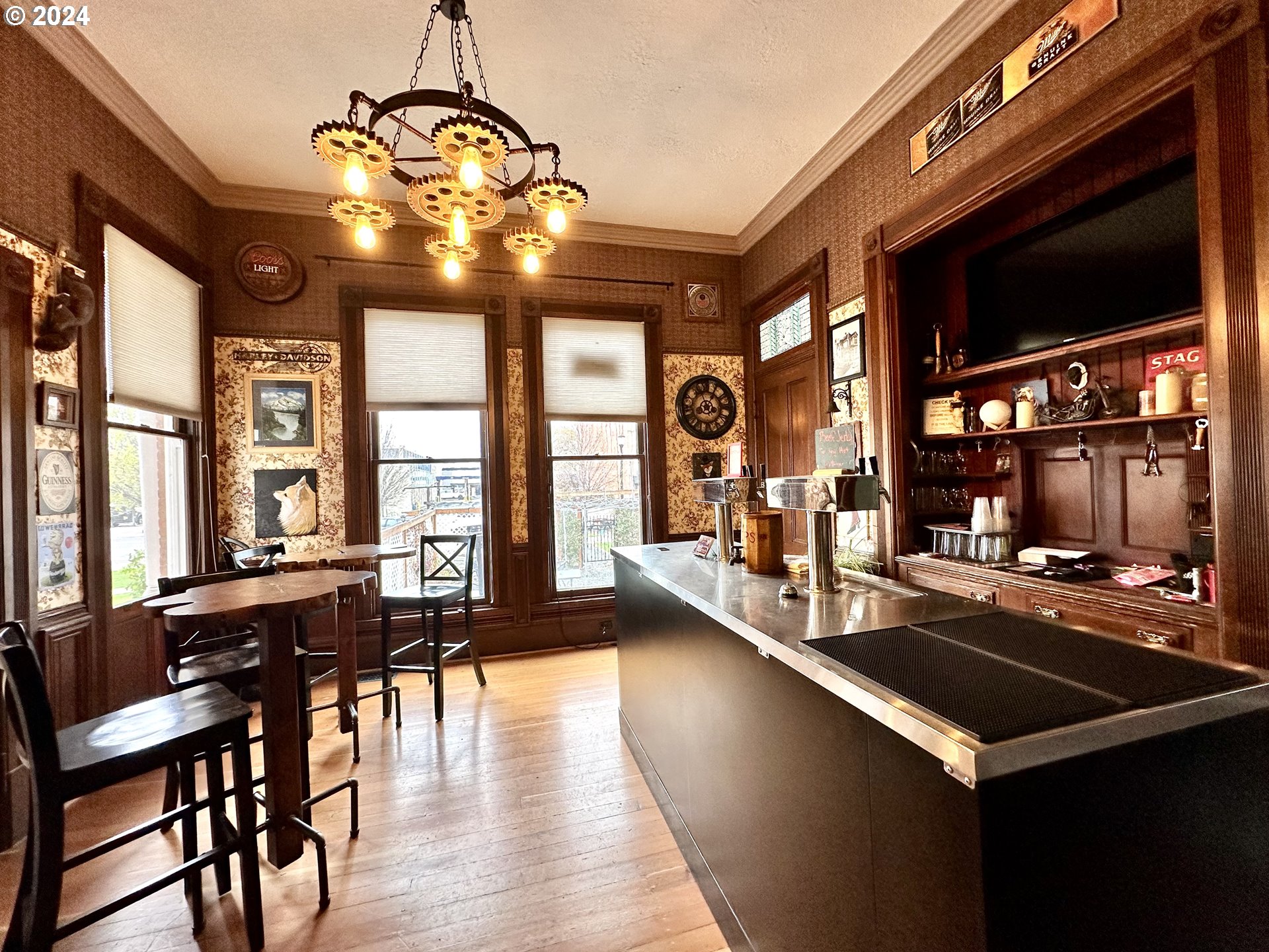 1790 Washington Avenue Baker City, OR 97814 - Photo 4 of 42 a view of a dining room with furniture window and outside view