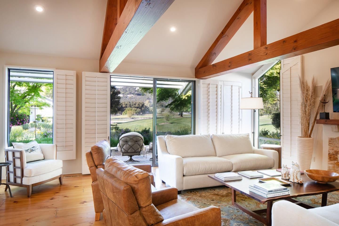 9546 Maple Court Carmel, CA 93923 - Photo 11 of 27 a living room with furniture and a large window