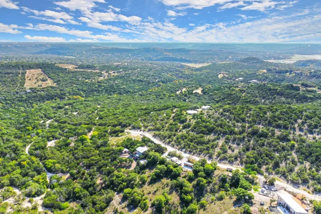 a view of city and mountain
