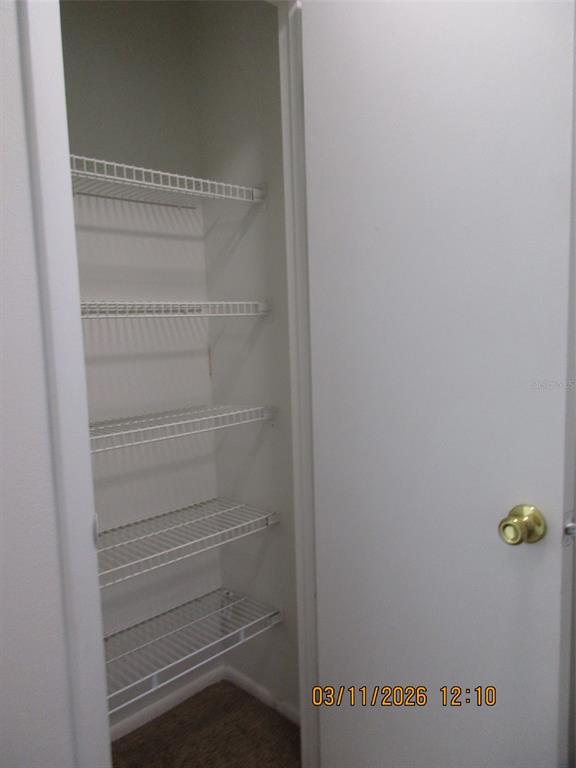 131 Jones Lane, Unit A Kissimmee, FL 34743 - Photo 12 of 23 a view of walk in closet with empty racks