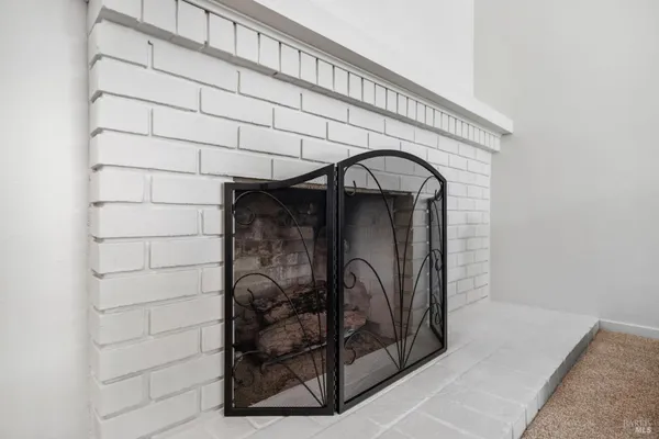 a close view of door