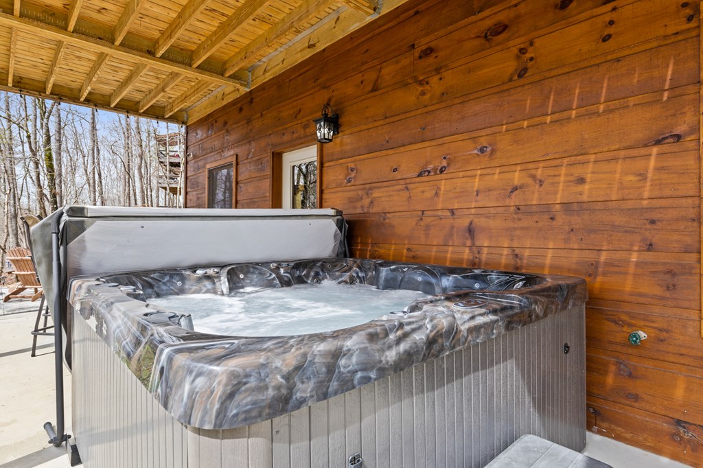 111 Windy Valley Lane Blue Ridge, GA 30513 - Photo 34 of 45 Hot Tub
